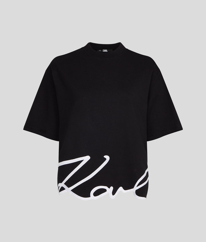 KARL SIGNATURE HEM T-SHIRT