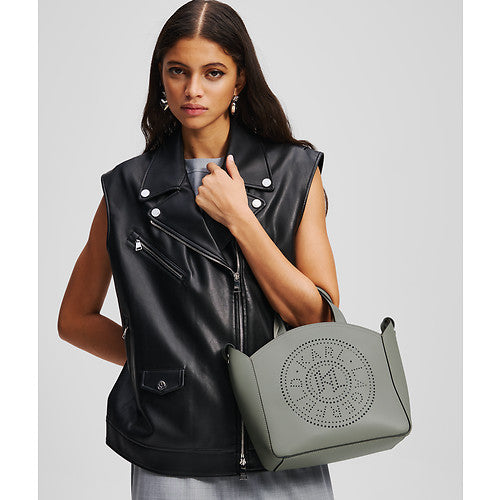K/CIRCLE SM TOTE PERFORATED