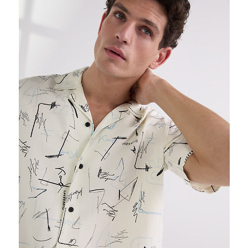 SSLV AOP BOWLING SHIRT