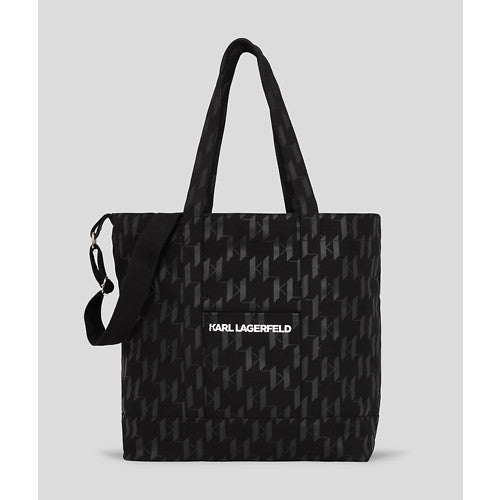 K/MONOGRAM XL CANVAS SHOPPER