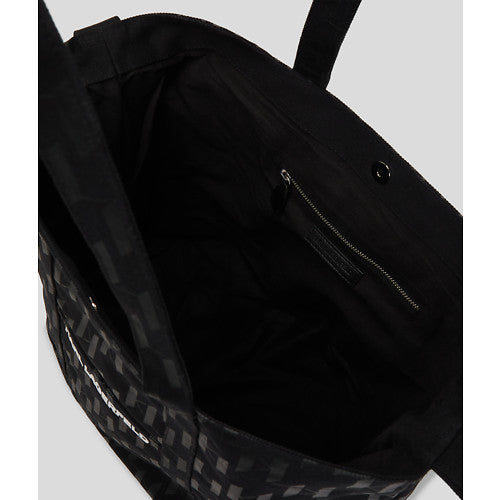 K/MONOGRAM XL CANVAS SHOPPER