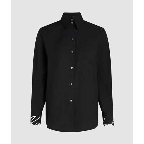 SIGNATURE CUFF POPLIN SHIRT