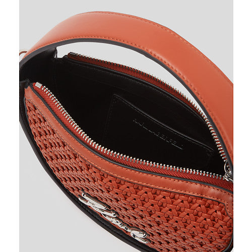 K/SIGNATURE SP ROUND WOVEN BAG