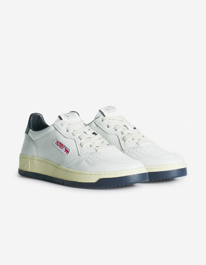 MAISON KITSUNÉ x AUTRY MEDALIST SNEAKERS WHITE/FRENCH NAVY