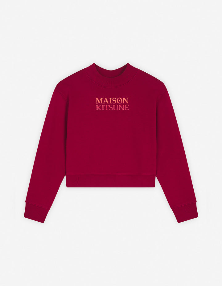 GRADIENT MAISON KITSUNE BOXY SWEATSHIRT
