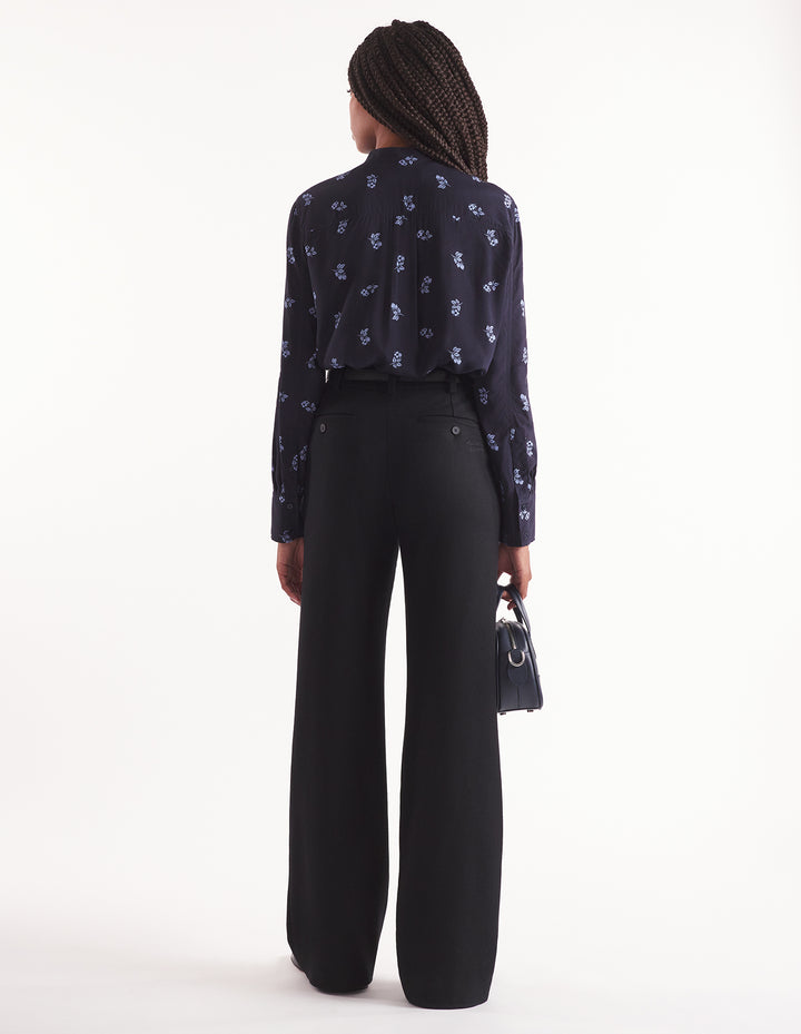 STAND COLLAR SHIRT