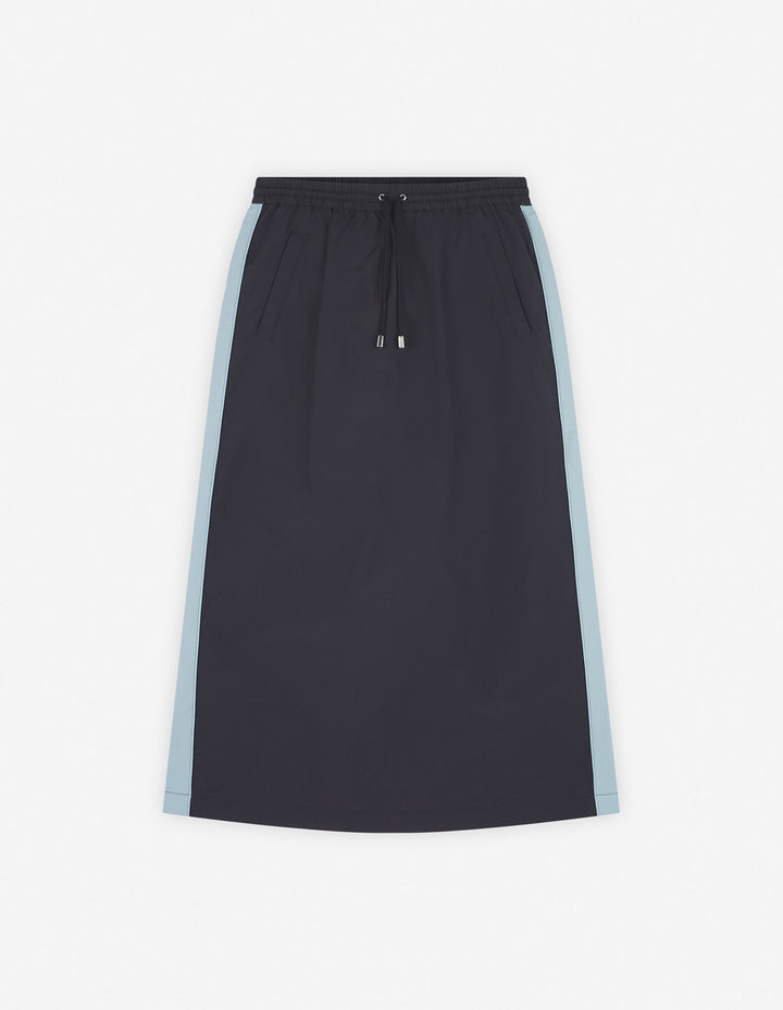 FLASH FOX LONG SKIRT PLACID/BLACK