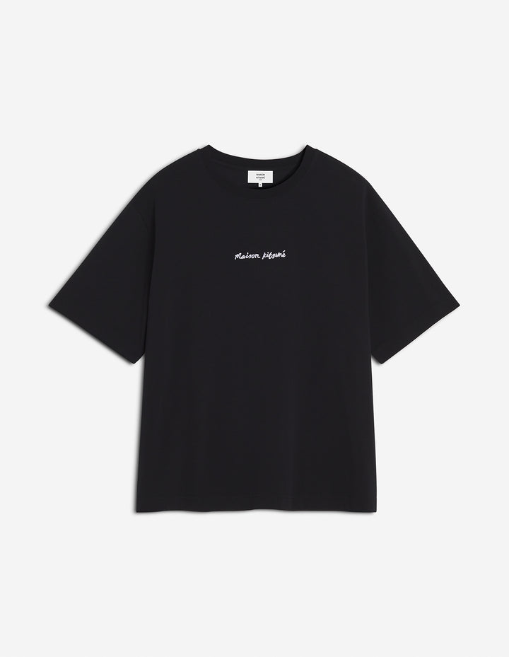 MAISON KITSUNE EMBROIDERY OVERSIZE TEE-SHIRT