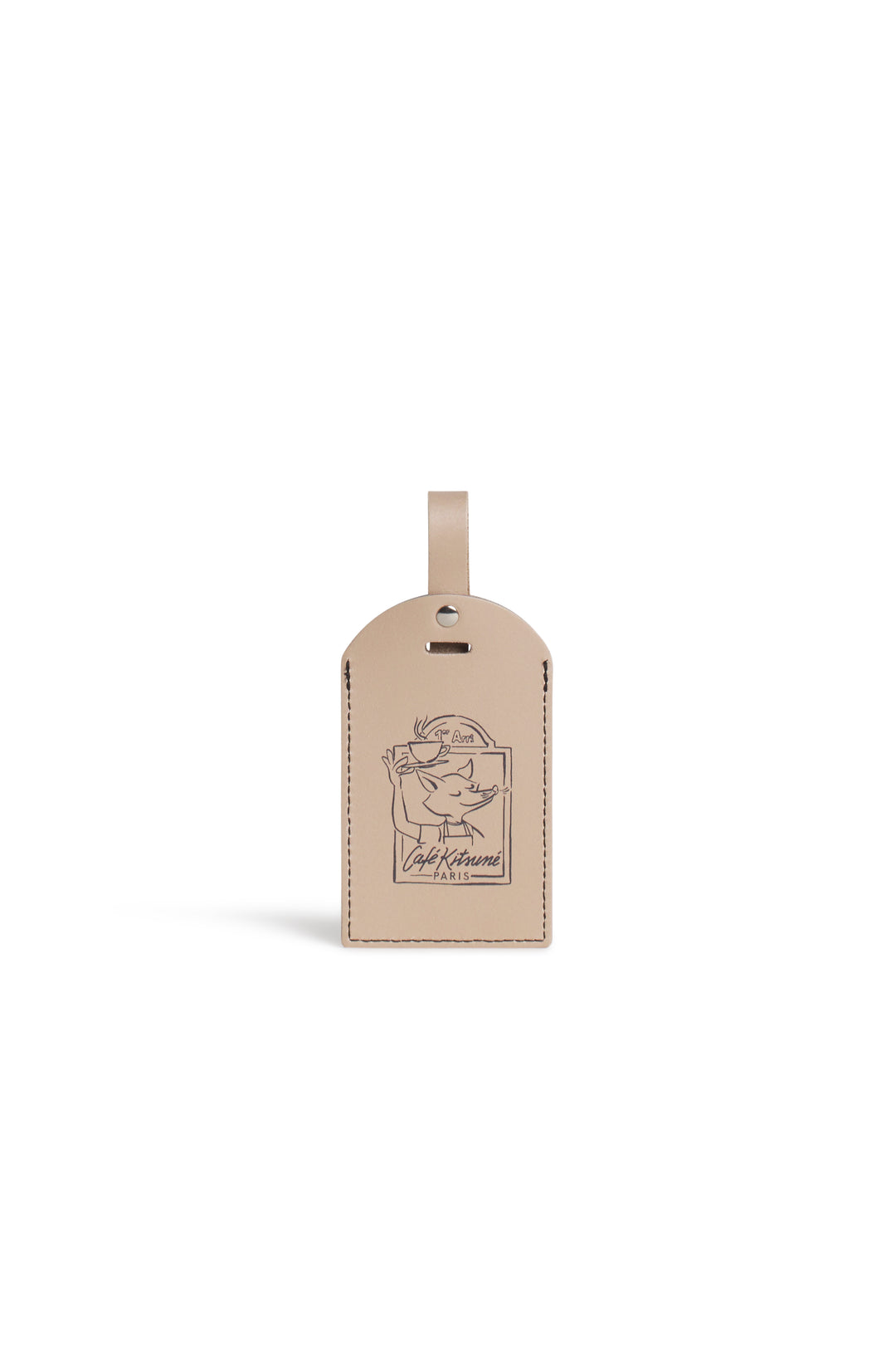 CAFE KITSUNE STREET FOX NAME TAG