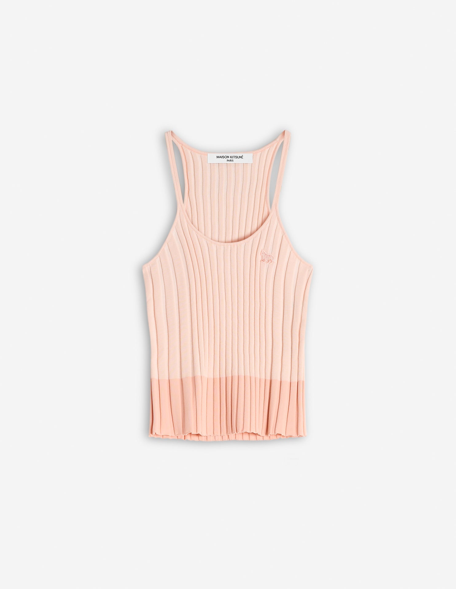 BABY FOX PATCH PLEATED RIBBED TANK TOP – Archi Luxury Sdn. Bhd. 雅