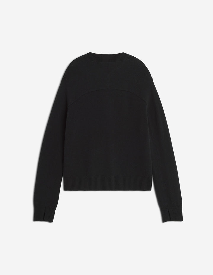 MERINO WOOL COMFORT V-NECK JUMPER