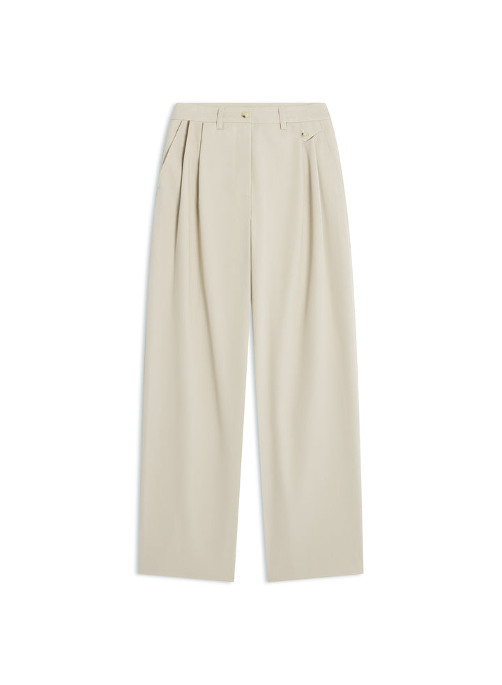 DOUBLE PLEATED PANTS