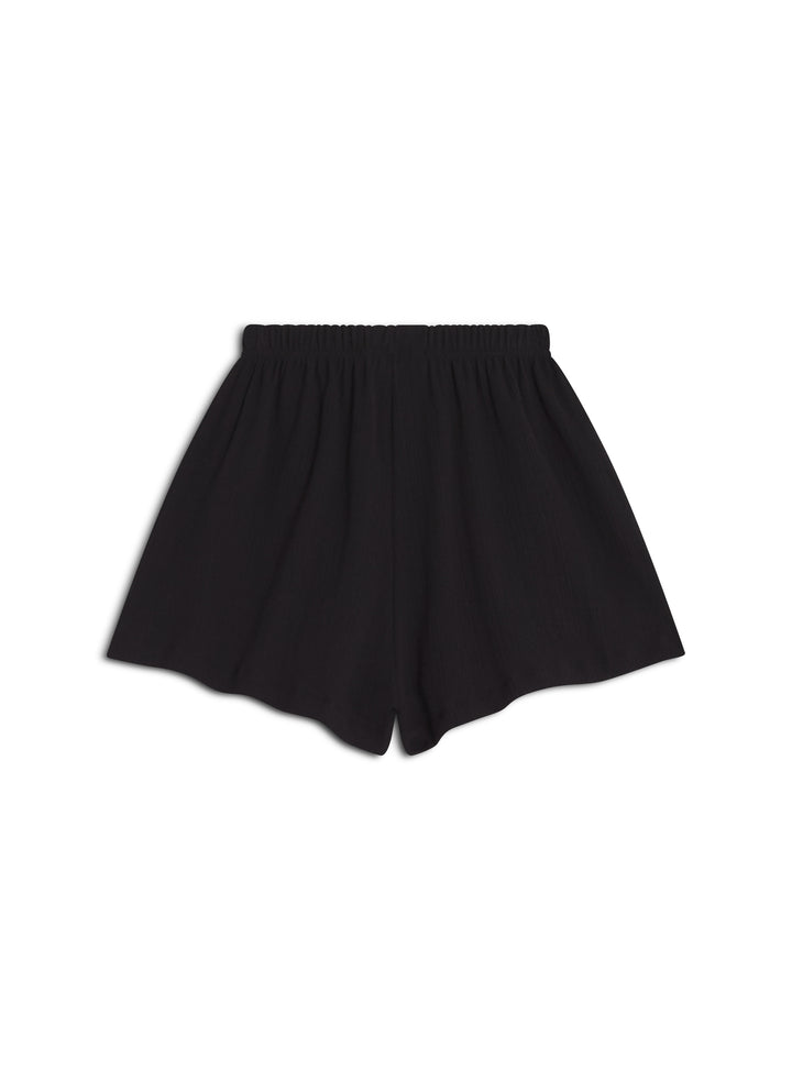 POINTELLE BABY FOX PATCH SHORTS