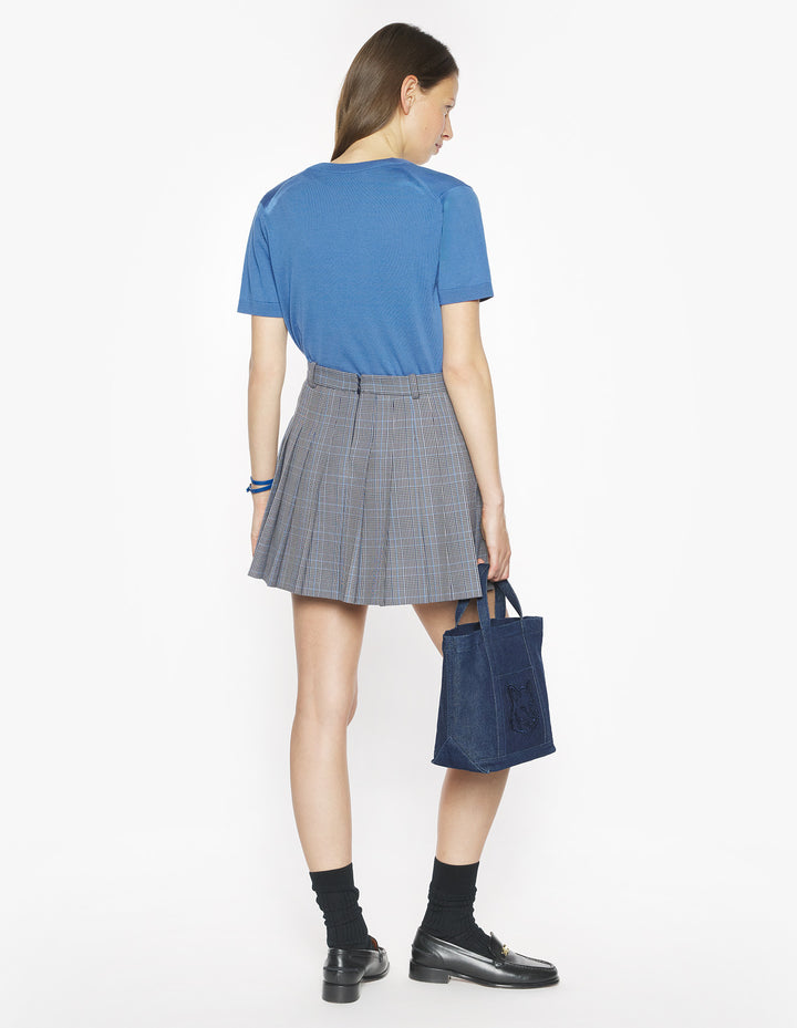 MINI PLEATED SKIRT