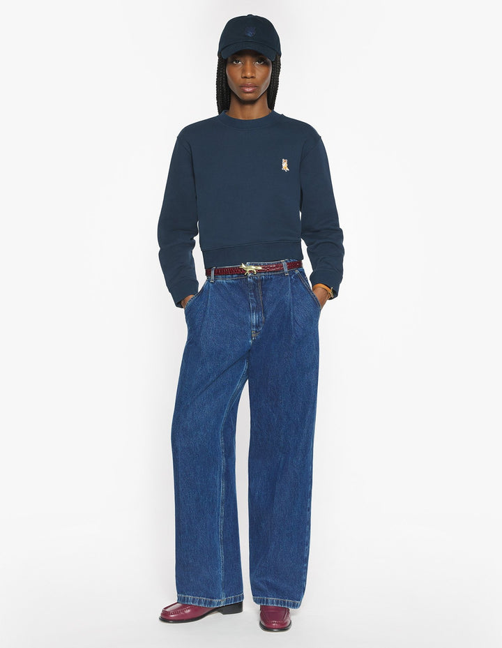 LADY FOX CROPPED SWEATSHIRT