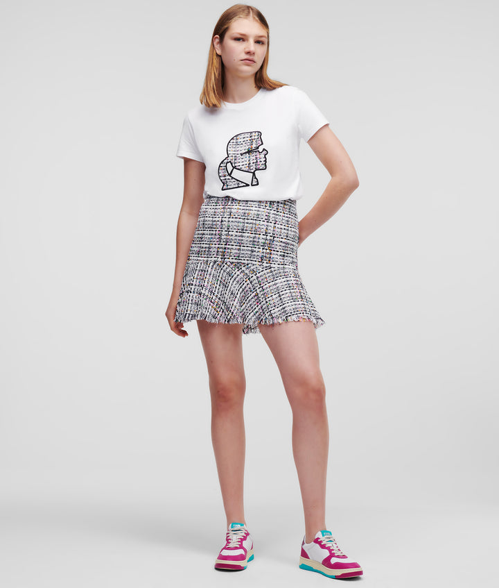 SUMMER BOUCLE SKIRT