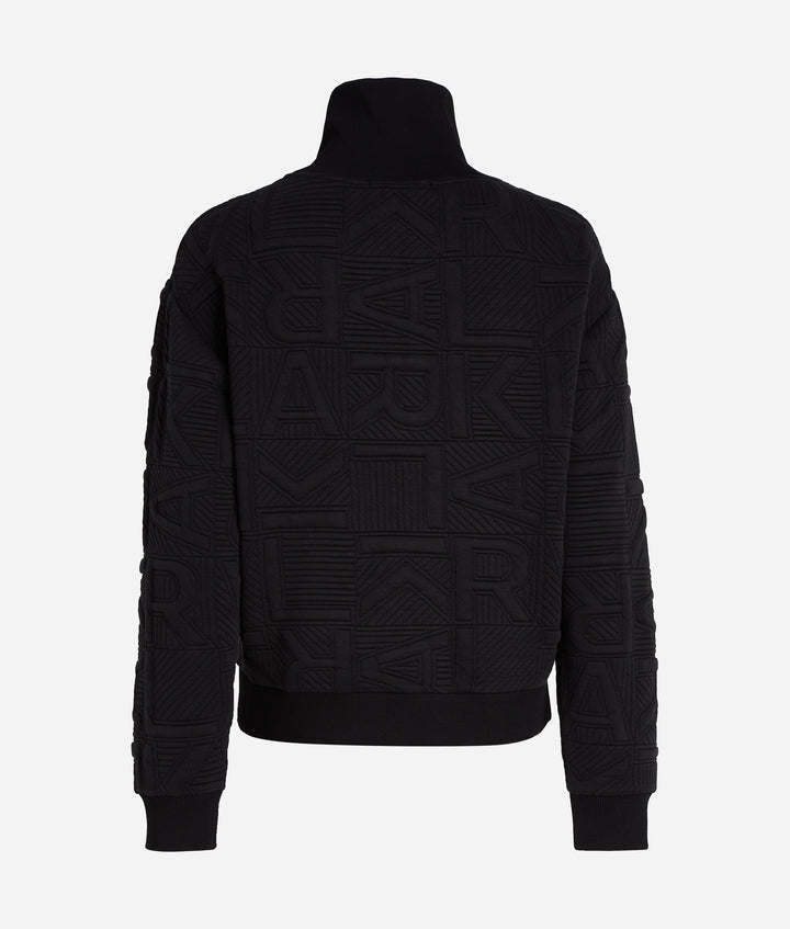 ATHLEISURE QUILTED ZIP UP