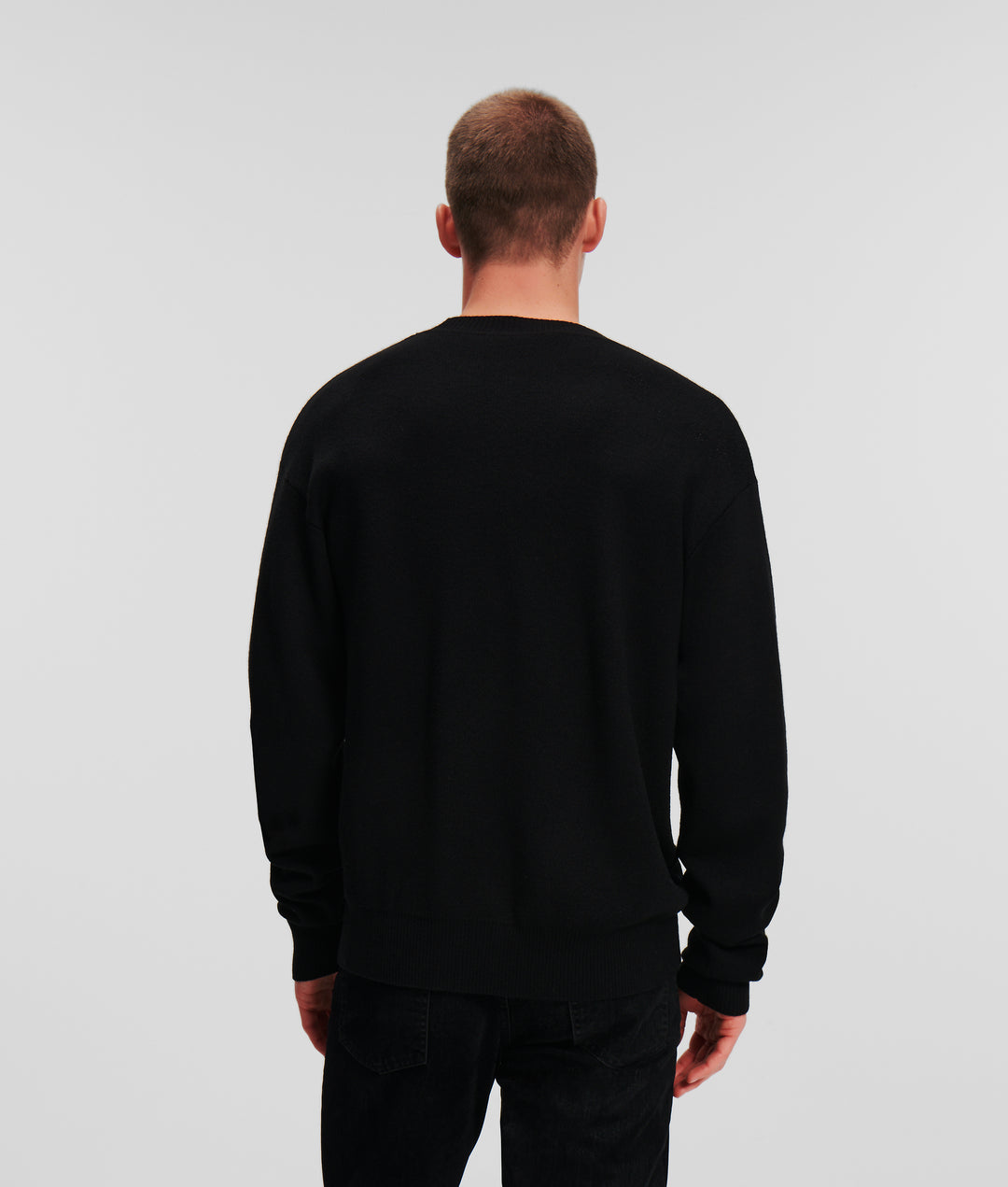 FADED GRADIENT KNIT SWEATER