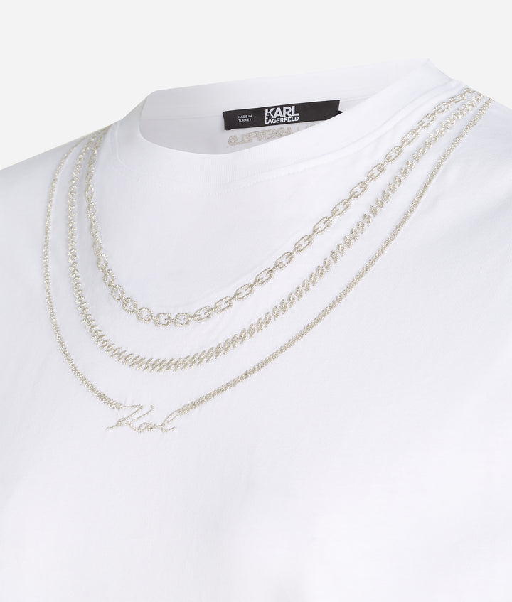 KARL NECKLACE T-SHIRT