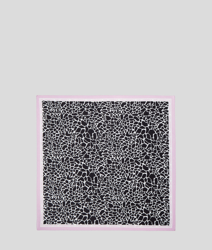 K/GIRAFFE PLEATED SCARF