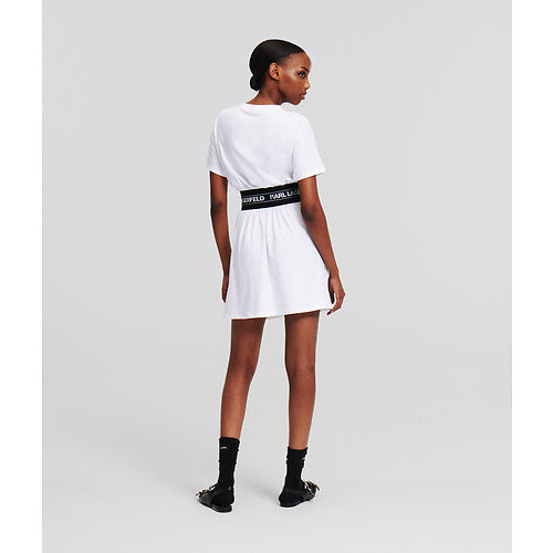 LOGO TAPE T-SHIRT DRESS