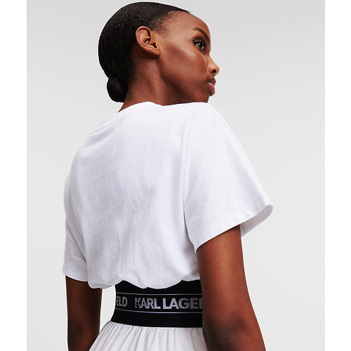 LOGO TAPE T-SHIRT DRESS
