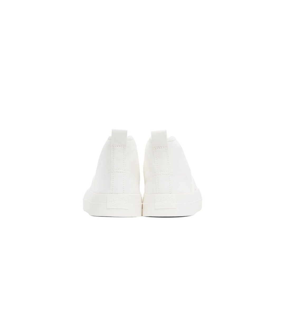 HIGH TOP CANVAS LACE-UP SNEAKERS