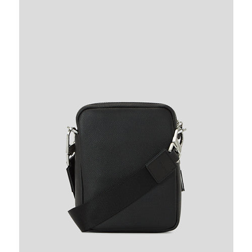K/MONOGRAM LEATHER CROSSBODY