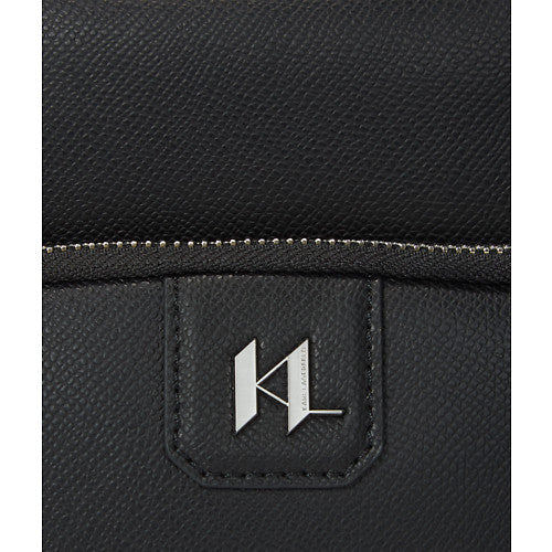 K/MONOGRAM LEATHER CROSSBODY