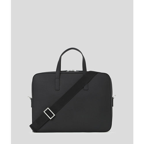 K/MONOGRAM LEATHER BRIEFCASE