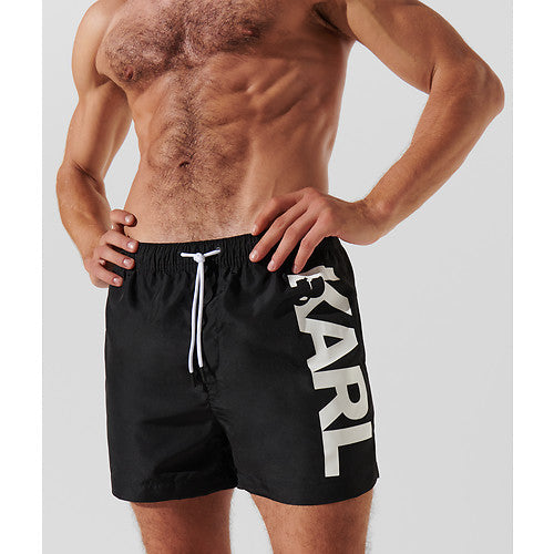 KARL LOGO SHORT BOARDSHORTS