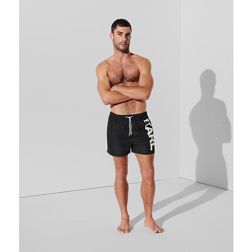 KARL LOGO SHORT BOARDSHORTS