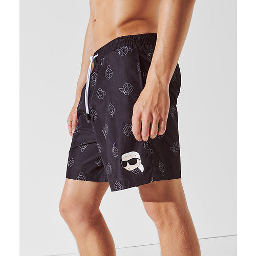 IKON AOP MED BOARDSHORTS