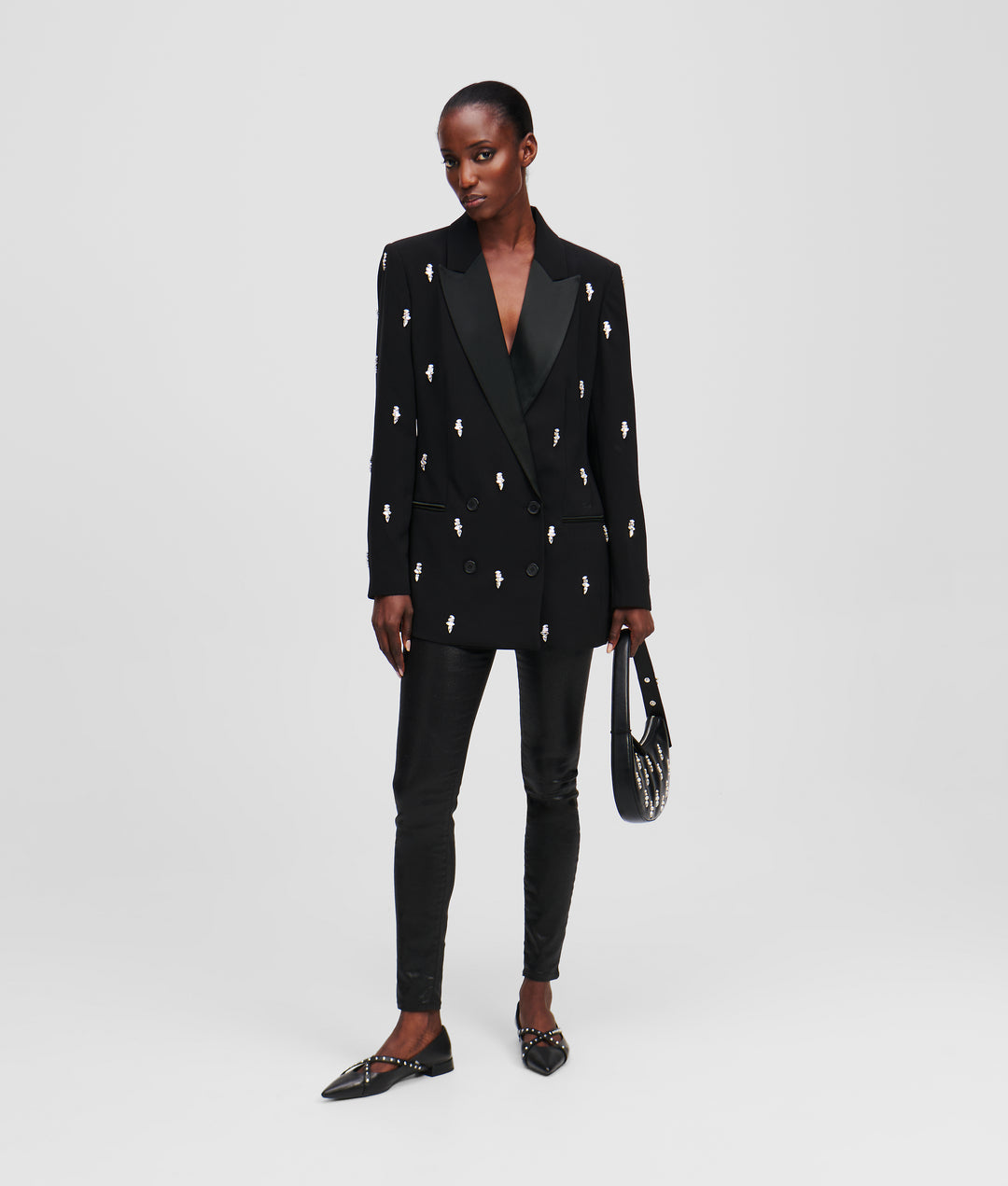 EMBELLISHED TAILORED JACKET