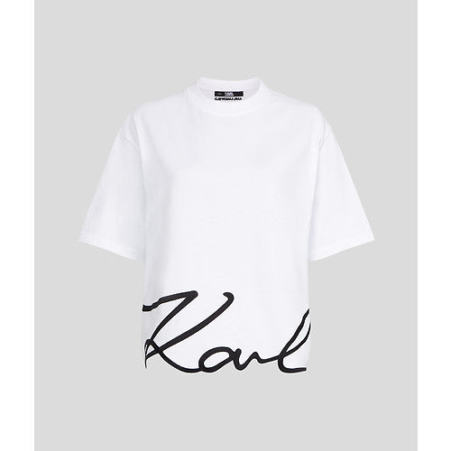 KARL SIGNATURE HEM T-SHIRT