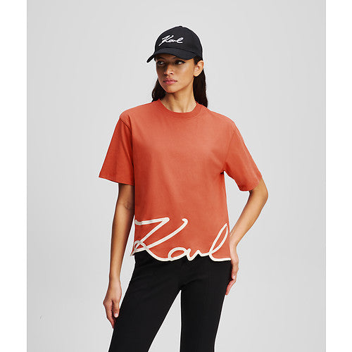 KARL SIGNATURE HEM T-SHIRT