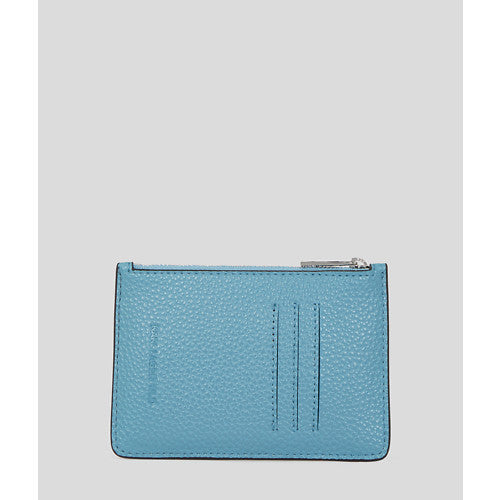 K/SKUARE ZIP CARDHOLDER GRAINY