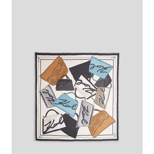 K/SIGNATURE BAGS SCARF