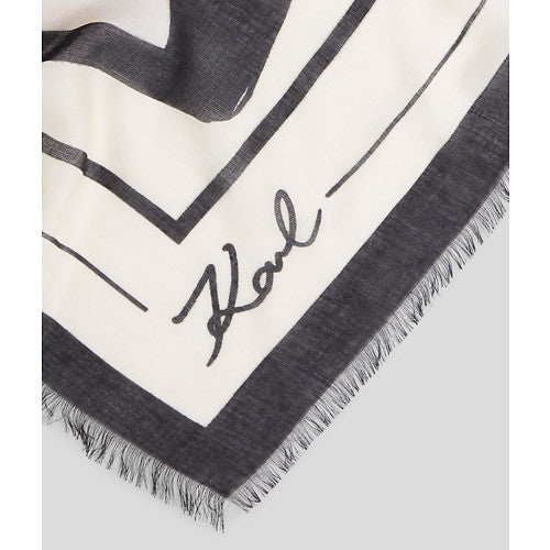 K/SIGNATURE BAGS SCARF