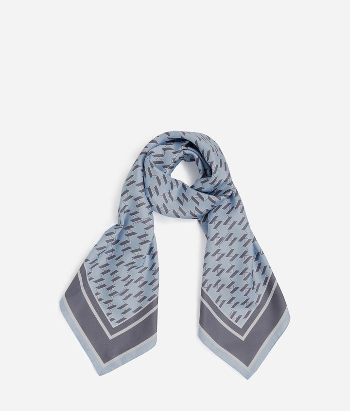 K/MONOGRAM SILK SCARF