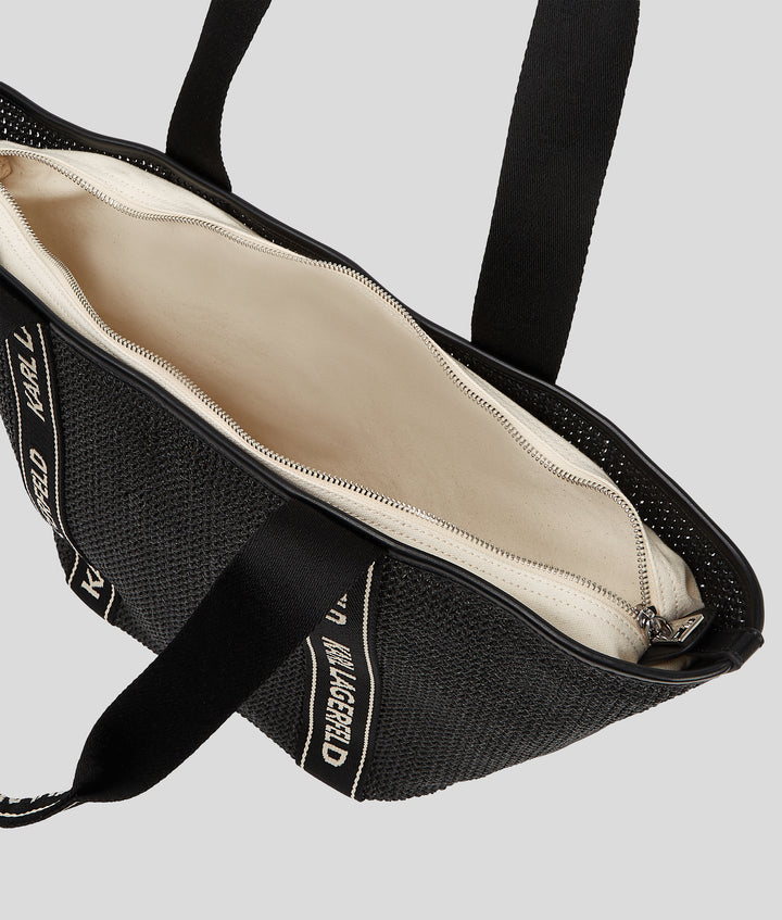 K/ESSENTIAL RAFFIA BAG