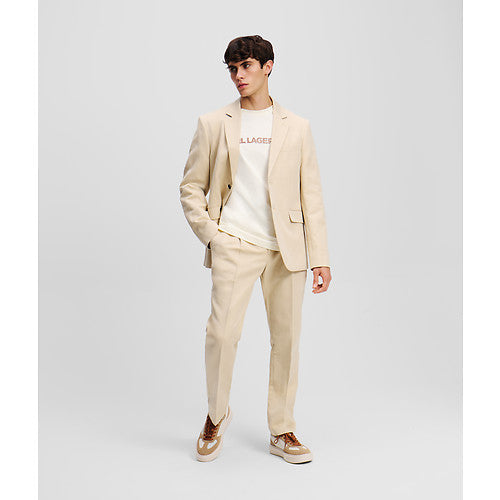 LINEN SUIT PANTS