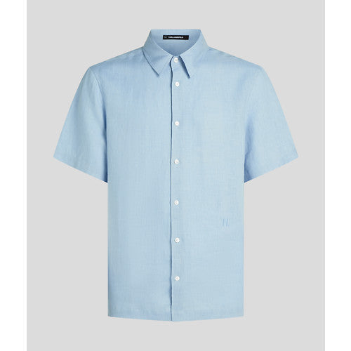 SSLV KL EMBROIDERY LINEN SHIRT