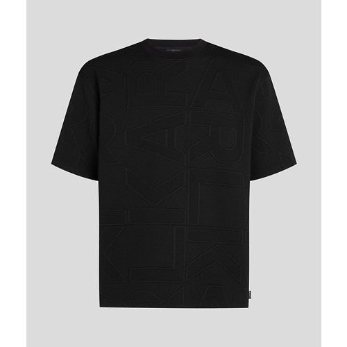 SQUARE LETTERS STITCH T-SHIRT