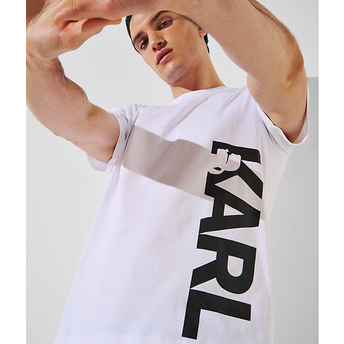 KARL VERTICAL LOGO T-SHIRT