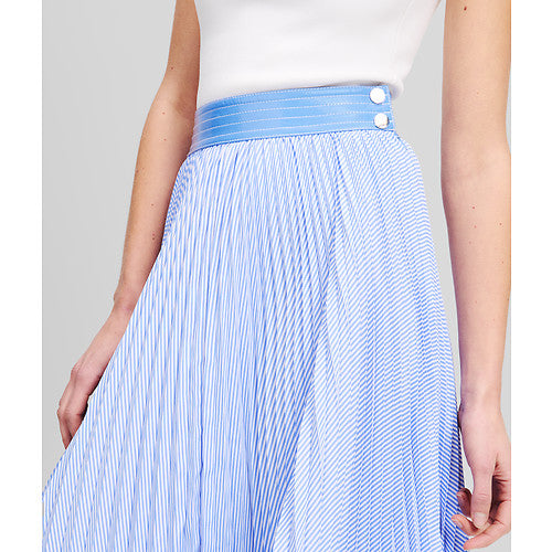 ASYMMETRICAL PLEATED SKIRT