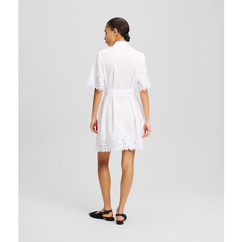 EMBROIDERY CUT OUT DRESS