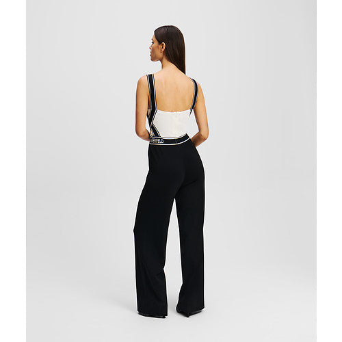 KNIT LOGO JUMPSUIT