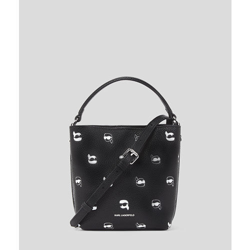 IKON PEBBLE BUCKET BAG AOP