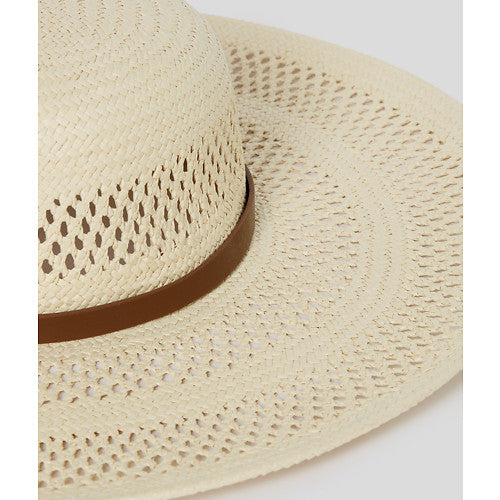 K/AUTOGRAPH BELT STRAW HAT